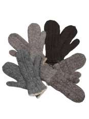 Alpaca mittens - Garcia.