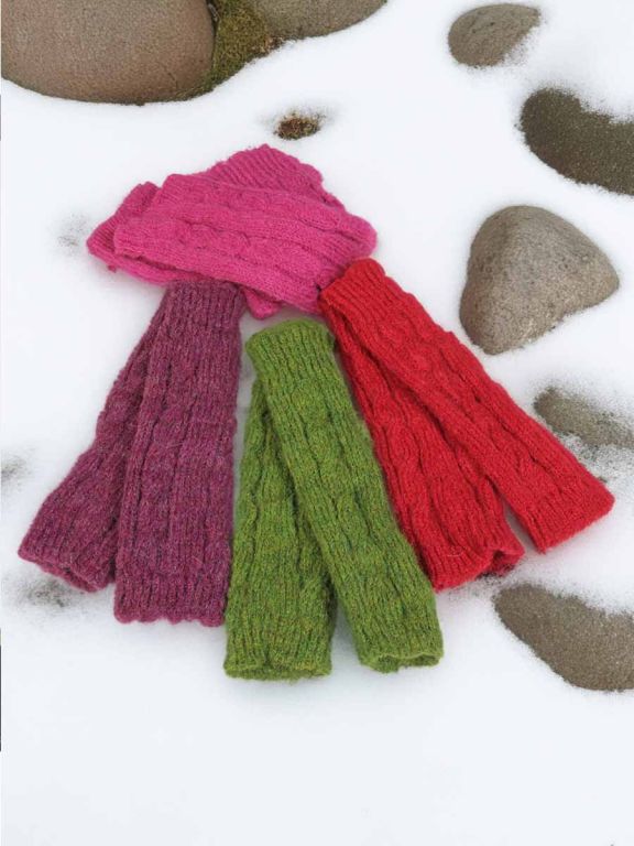 Jambières à Rayures Pour Filles Anzee - Tricot Chaud Et Élégant - Pour École, Danse, Sport, Fêtes - Taille Enfant