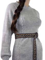 Vestito donna Darma e cintura etnica Lima.