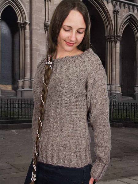 Pull alpaga court Mercedes