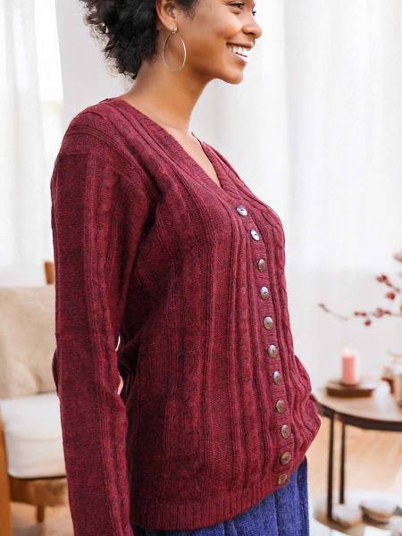 Gilet alpaga femme Aretha