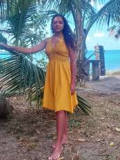 Robe de plage Aria.