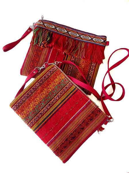 Sac bandoulière à franges Nayra