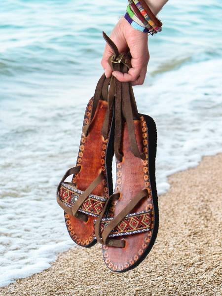 Sandales bohème chic Anka