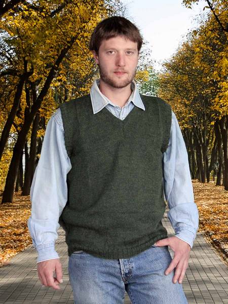 Gilet alpaga sans manches Ramon