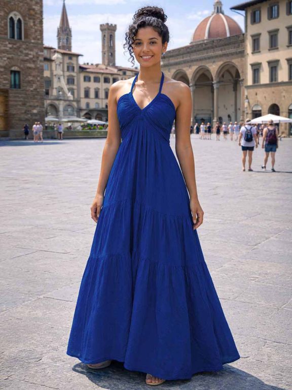 Vestito lungo estivo elegante Gisela.