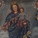peinture à l'huile Maria Auxiliadora