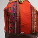 Jessy sac à dos orange-multicouleur